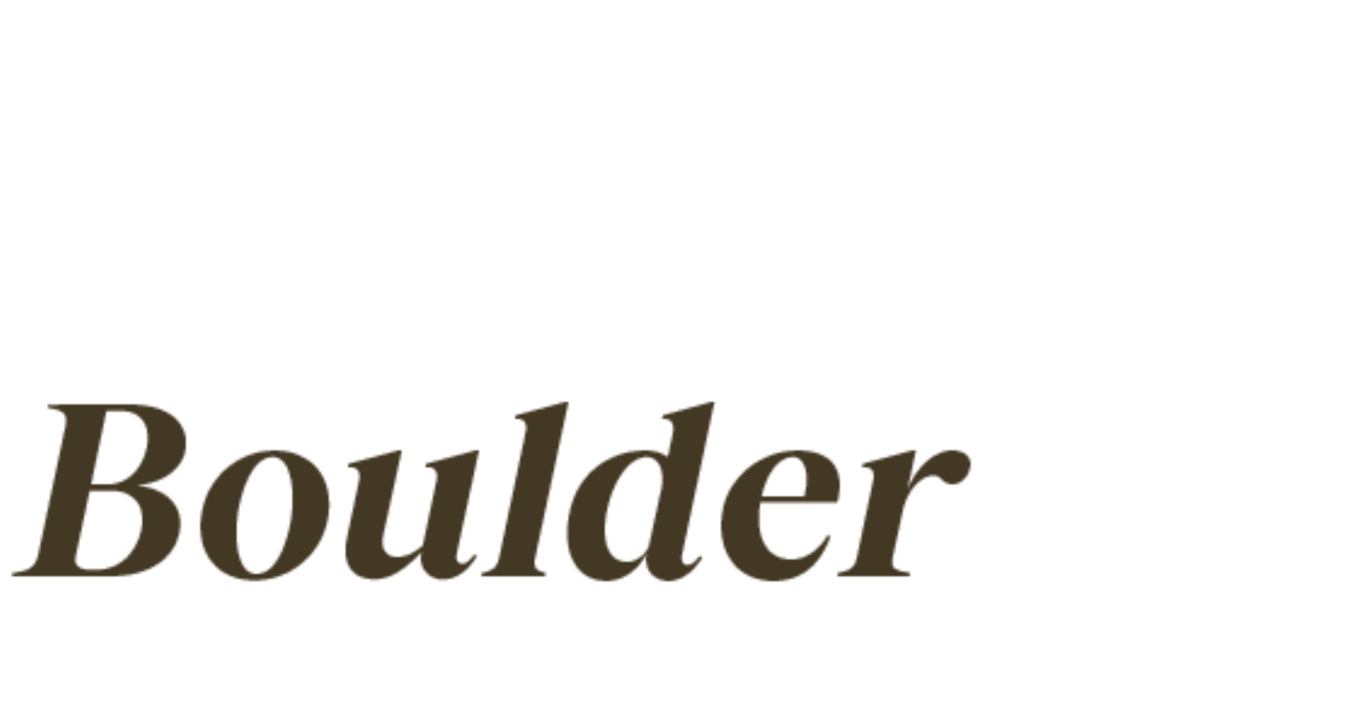 Boulder