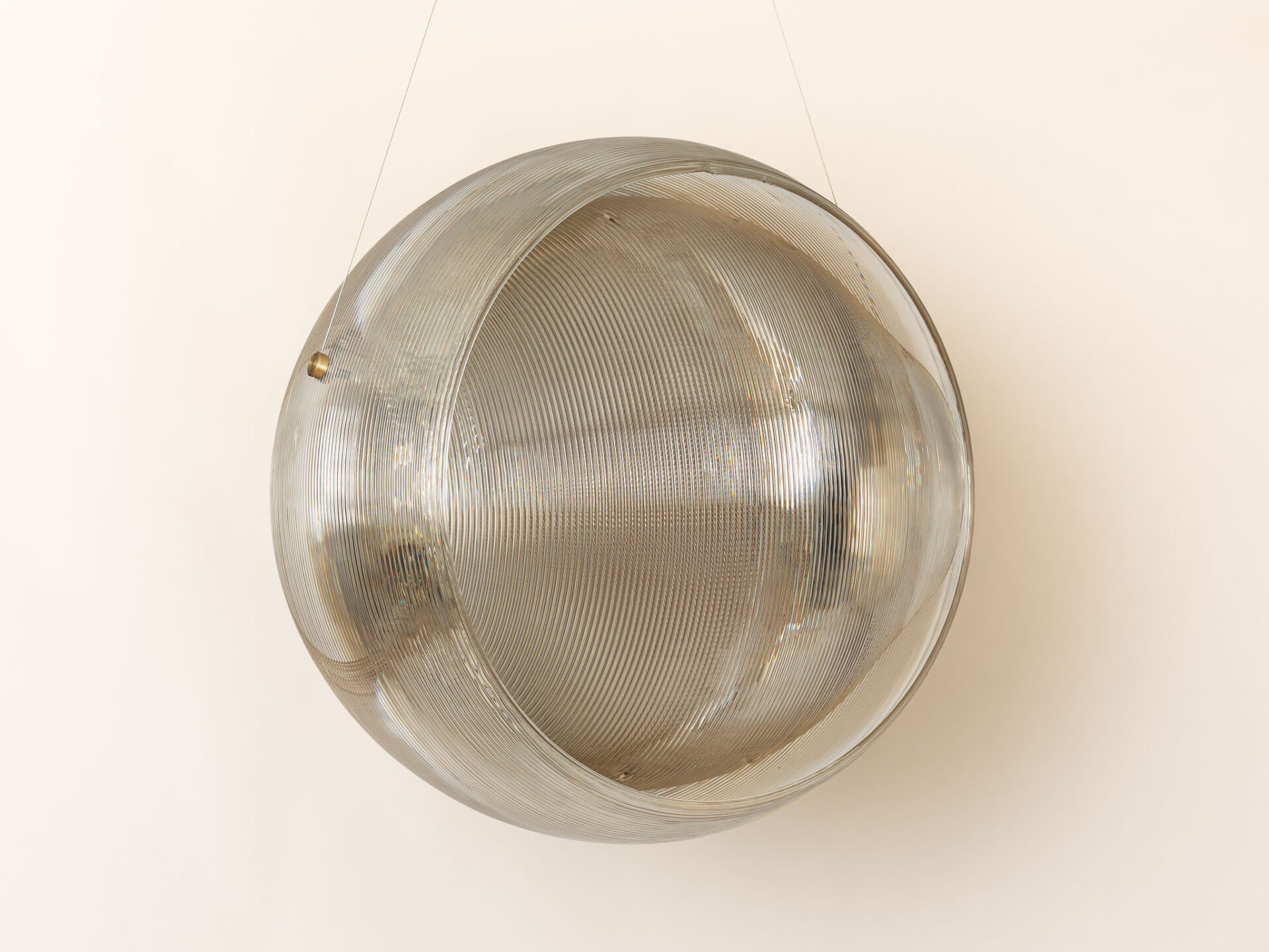 Dirk van der kooij helm light recycled plastics ceiling lamp