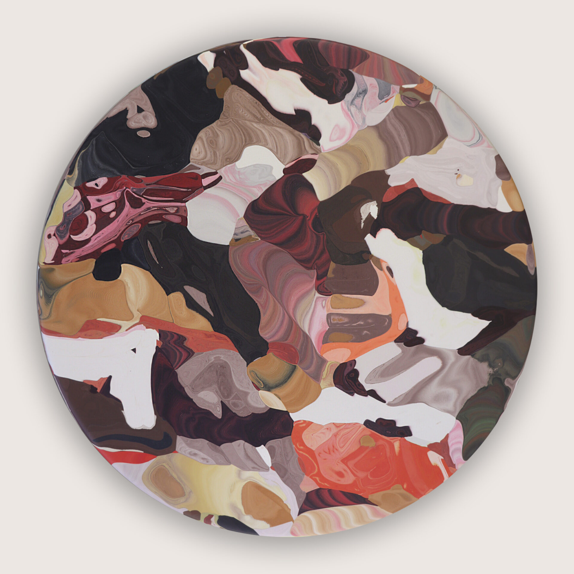 Meltingpot Round 125 965 Blad Wit