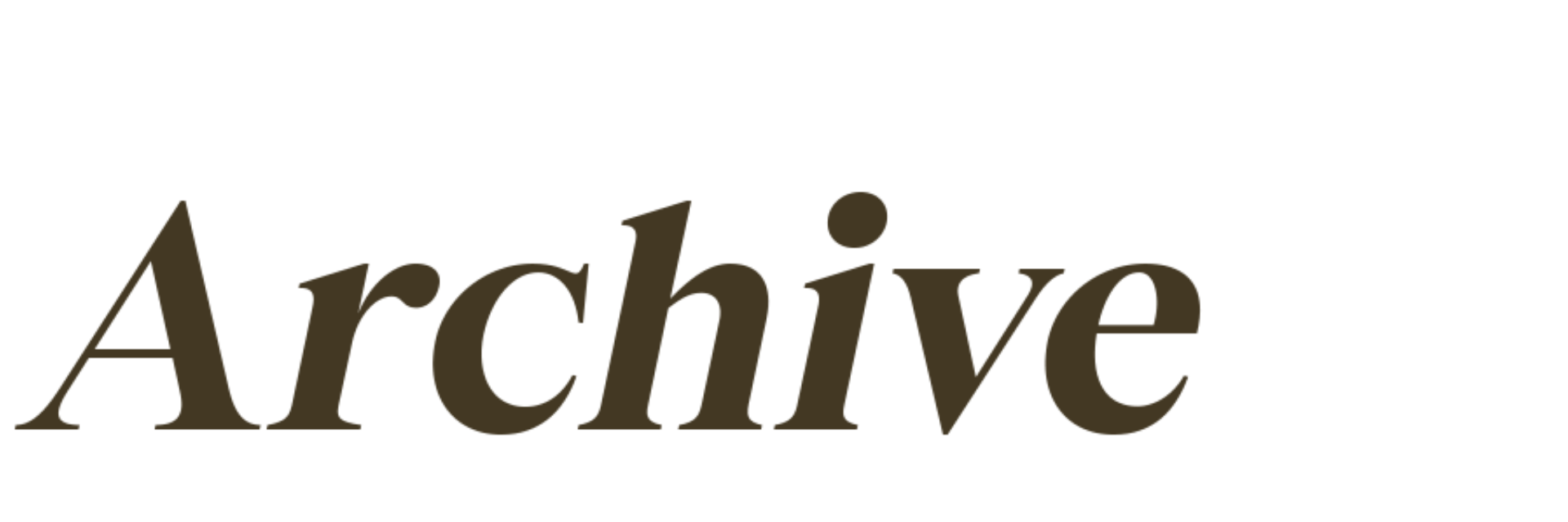 Archiv e