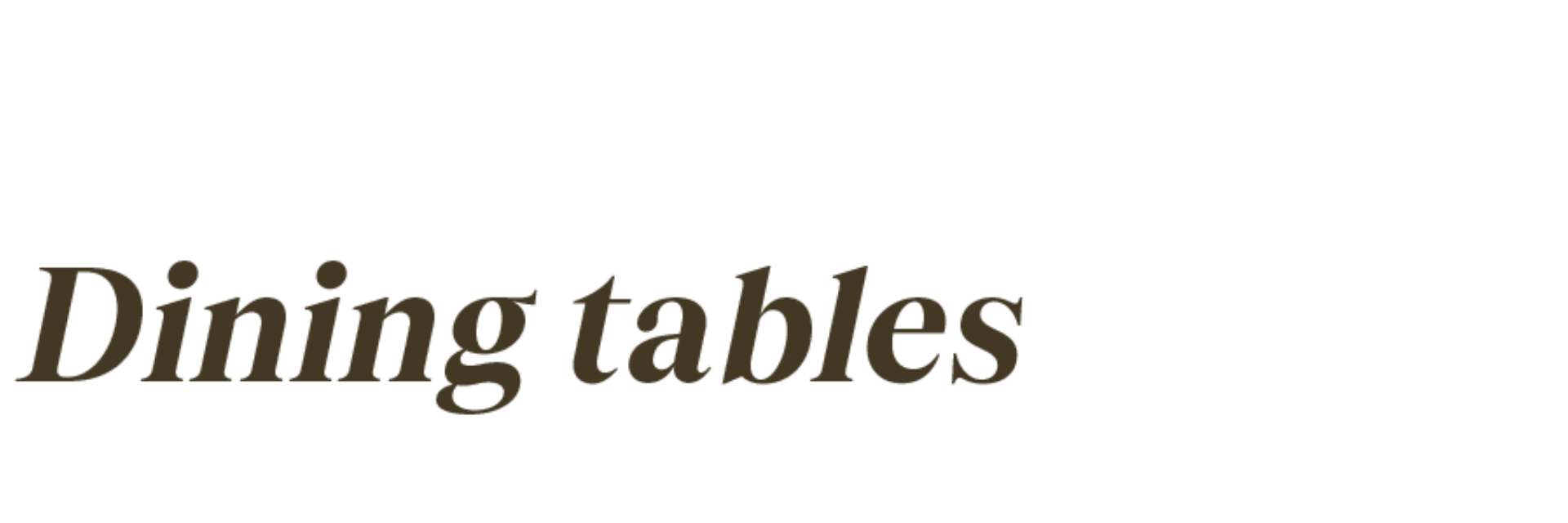 Dining tables 3