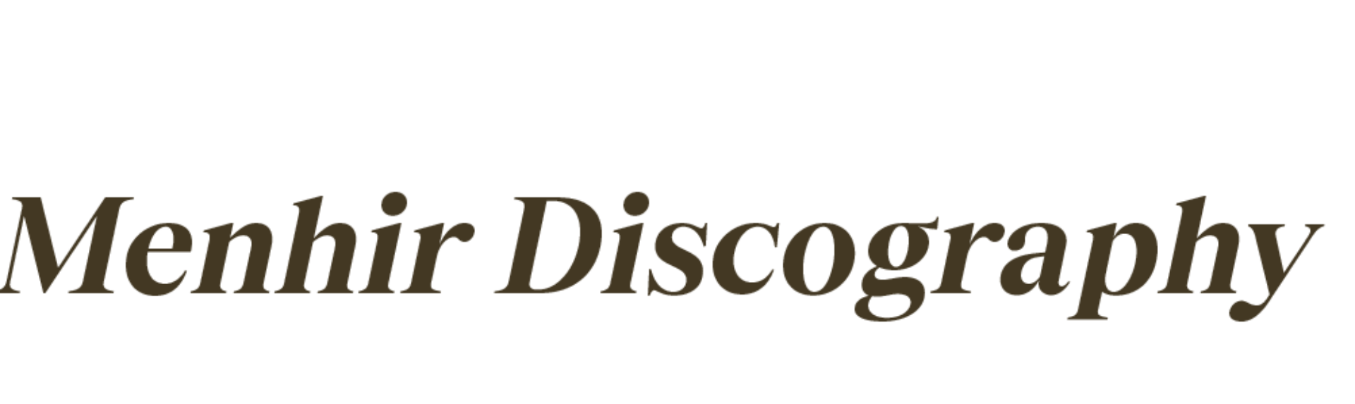 Menhir disco 2